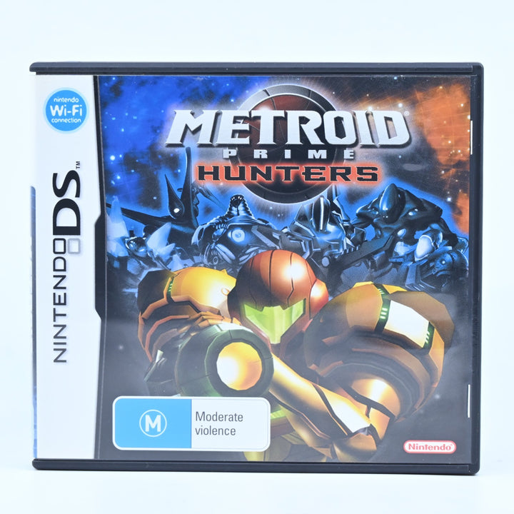 Metroid Prime Hunters - Nintendo DS Game - PAL + Manual - FREE POST!