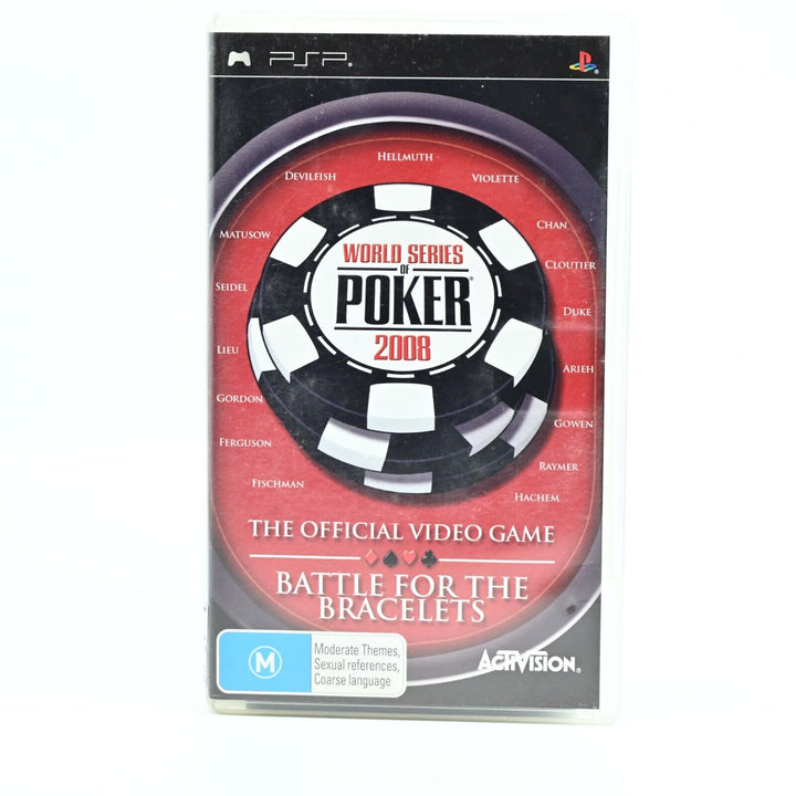 World Series of Poker 2008 - Sony PSP Game - FREE POST!