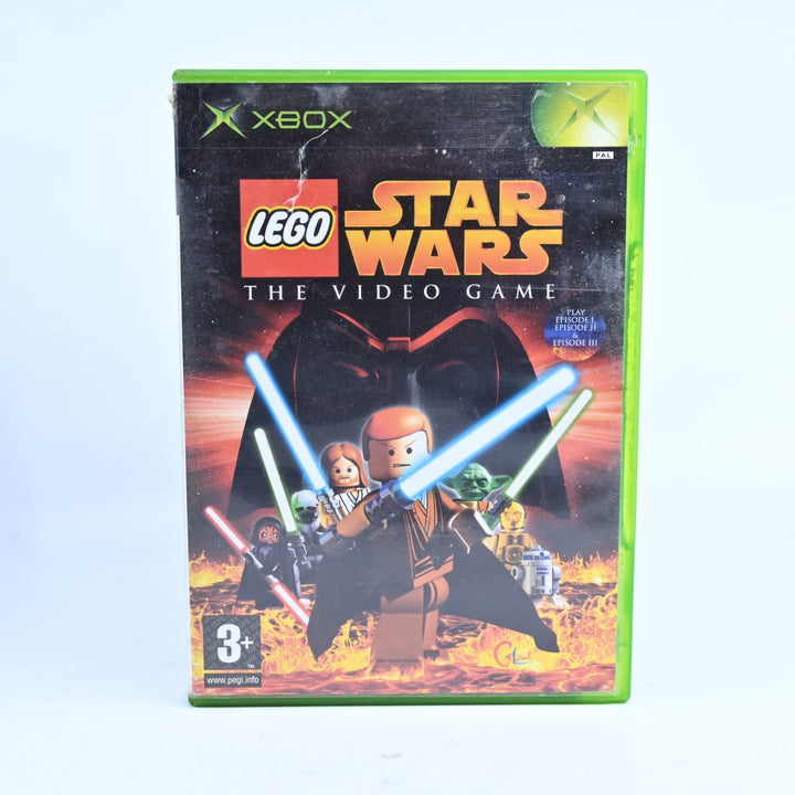 LEGO Star Wars: The Video Game - Original Xbox Game + Manual - PAL - MINT DISC!