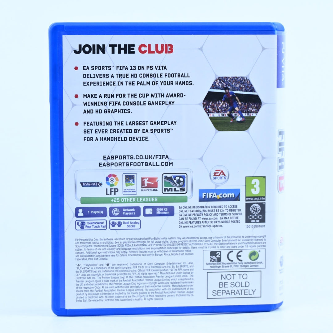 FIFA 13 - Sony PS Vita Game - FREE POST!