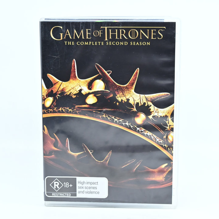 Game of Thrones Season 2 - Aus PAL - Region 4 - DVD - Check Description