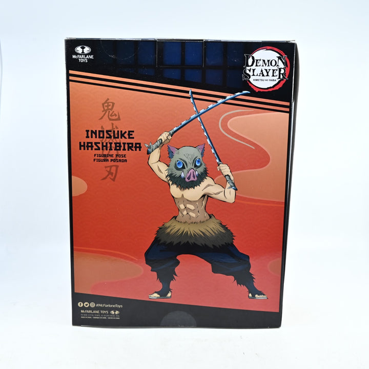 SEALED! Inosuke Hashibira 12" Posed Figure - Demon Slayer - Anime Figure