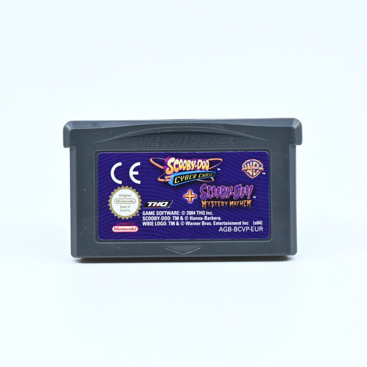 Scooby-Doo! and The Cyber Chase Mystery Mayhem Nintendo Gameboy Advance GBA game