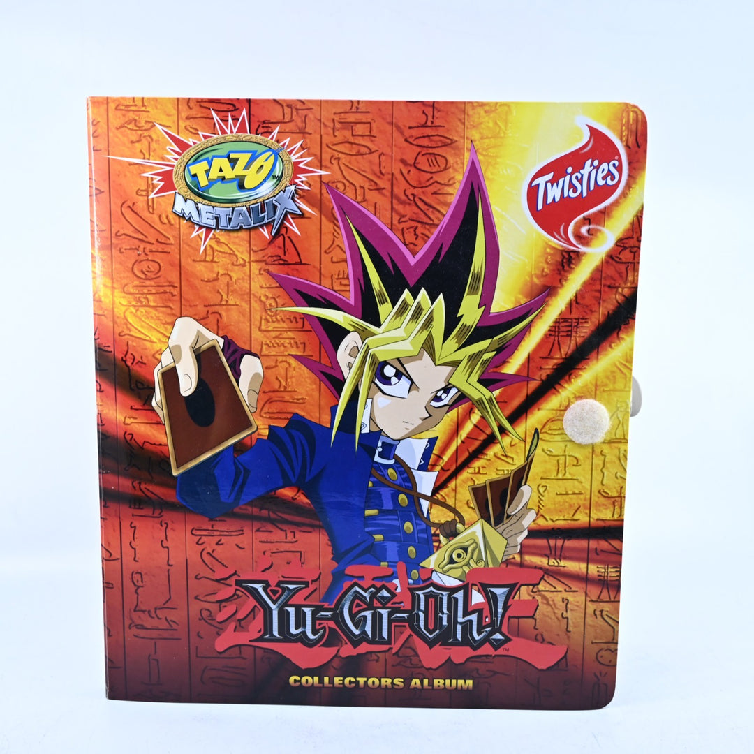 Yu-Gi-Oh! Tazo Metalix Collectors Album - Large - 31 Tazos - Toy
