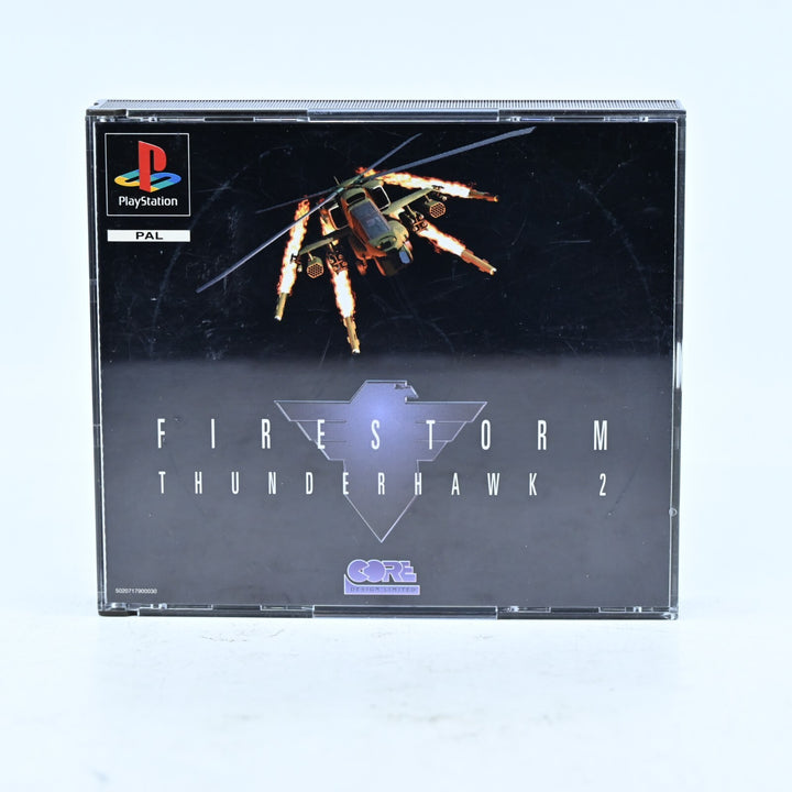 Firestorm Thunderhawk 2 - Sony Playstation 1 / PS1 Game + Manual - PAL
