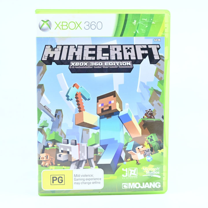 Minecraft - Xbox 360 Game - PAL - MINT DISC!
