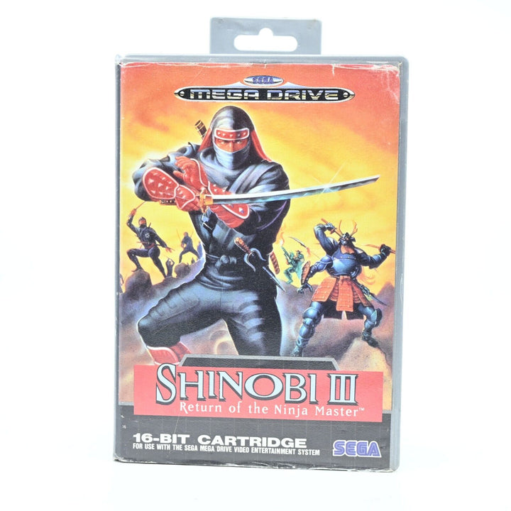 Shinobi III 3 Return Of The Ninja Master - Sega Mega Drive Game - No Manual