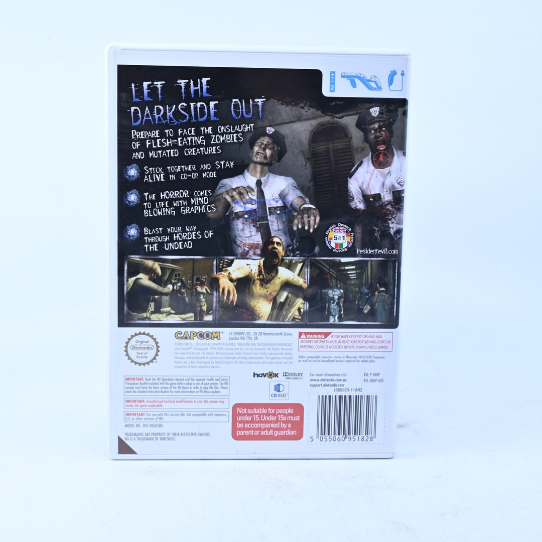 Resident Evil: The Darkside Chronicles - Nintendo Wii Game + Manual
