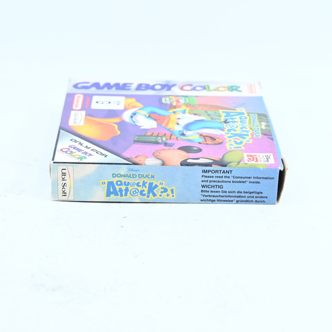 Donald Duck: Quack Attack - Nintendo Gameboy Color Boxed Game - No Manual