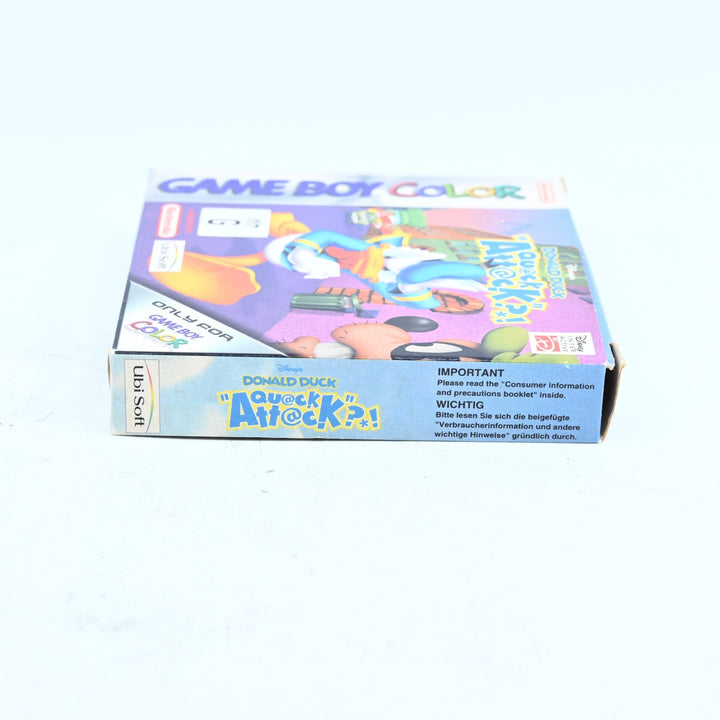 Donald Duck: Quack Attack - Nintendo Gameboy Color Boxed Game - No Manual