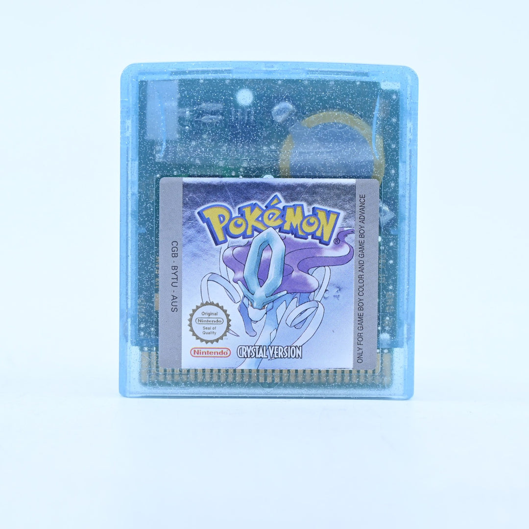 Pokemon Crystal Version - Nintendo Gameboy Color Boxed Game - PAL - NEW BATTERY!