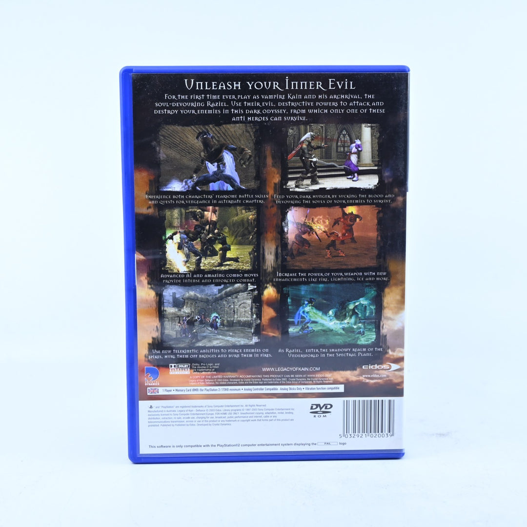 Legacy of Kain - Defiance - Sony Playstation 2 / PS2 Game + Manual - PAL