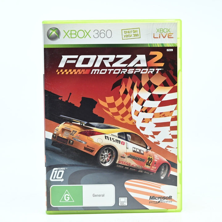 Forza Motorsport 2 - Xbox 360 Game + Manual - PAL - MINT DISC!