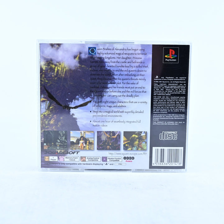 Final Fantasy IX - Sony Playstation 1 / PS1 Game - No Manual - PAL - MINT DISC!