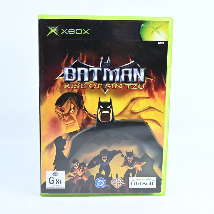 Batman: Rise of Sin Tzu - Original Xbox Game + Manual - PAL - MINT DISC!