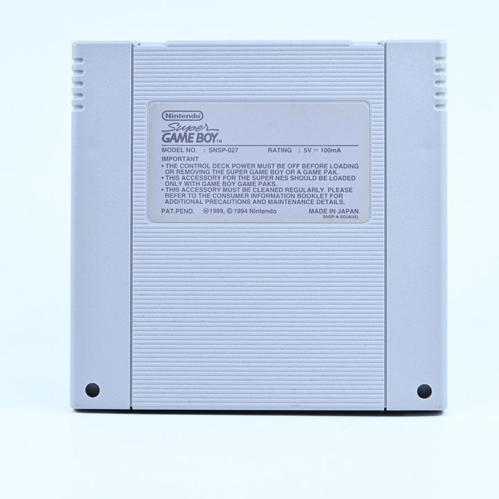 Super Game Boy - Super Nintendo / SNES Accessory - PAL - FREE POST!