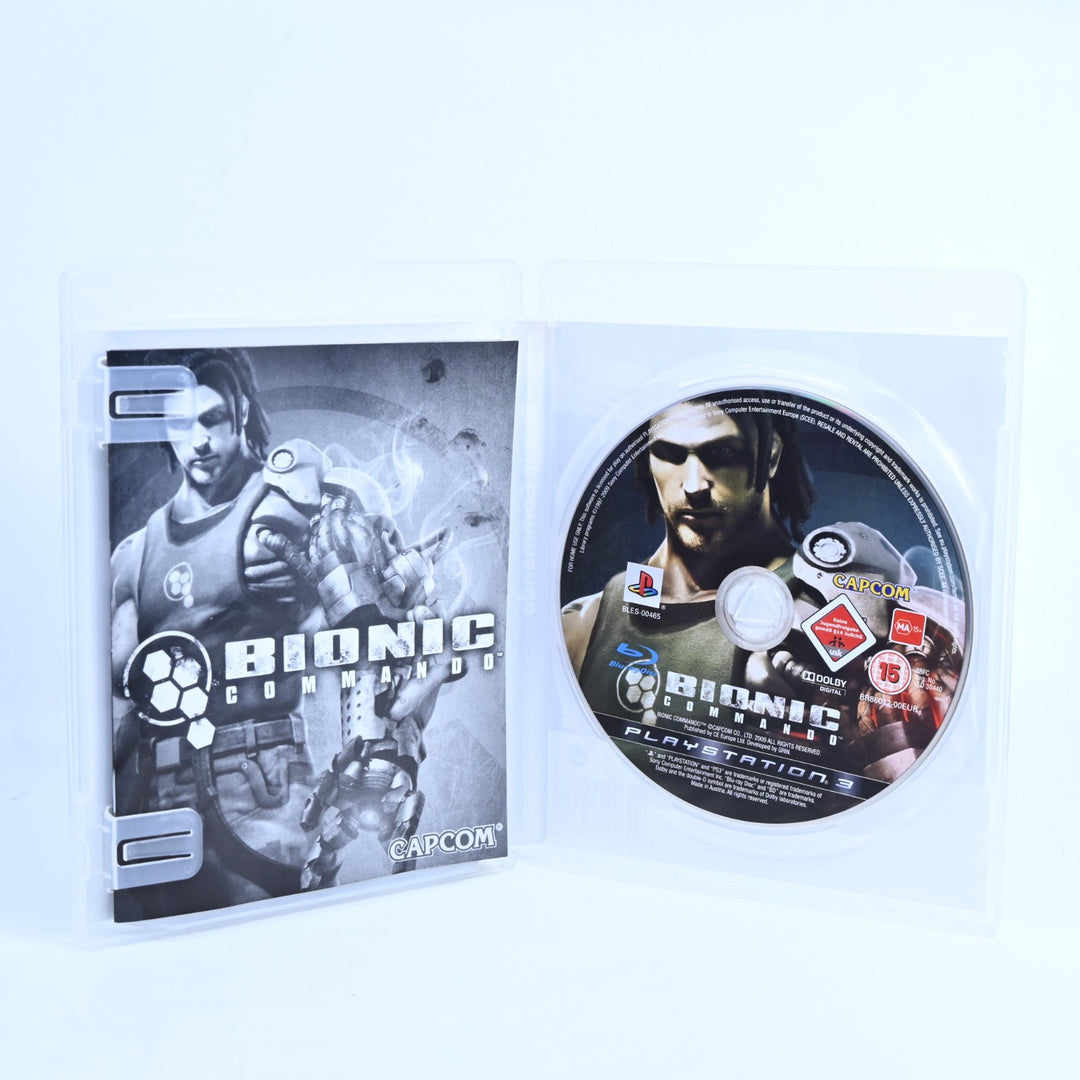 Bionic Commando - Sony Playstation 3 / PS3 Game + Manual - MINT DISC!