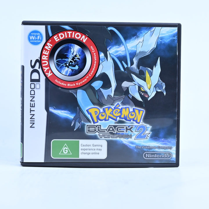 Pokemon Black 2 - Nintendo DS Game - PAL + Manual - FREE POST!