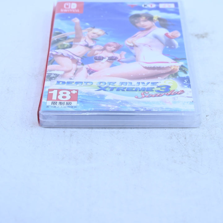 SEALED! Dead or Alive Xtreme 3 Scarlet - Nintendo Switch Game - ENGLISH