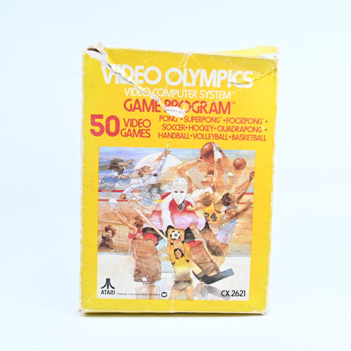 Video Olympics - Atari 2600 Boxed Game - PAL - FREE POST!