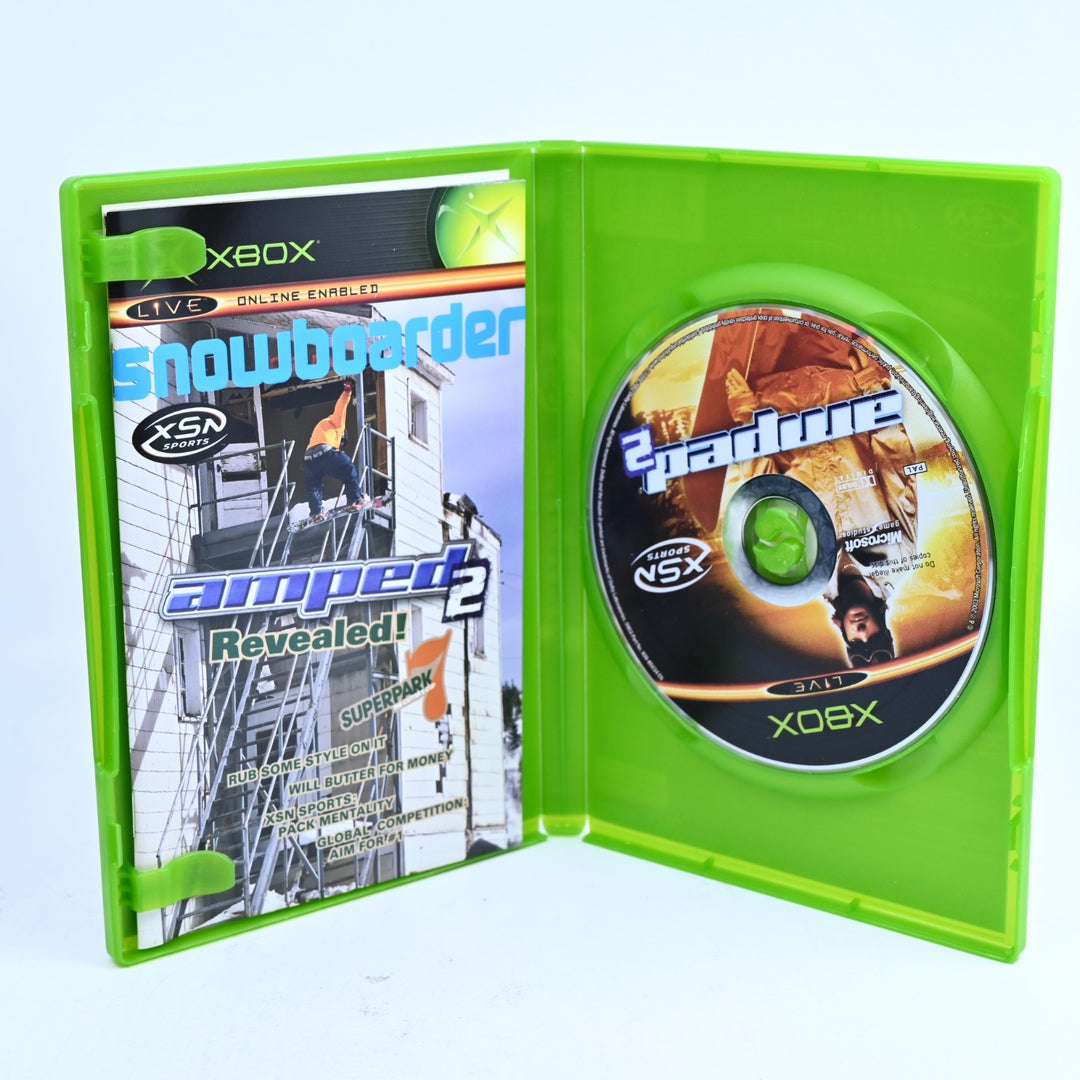 Amped 2 - Original Xbox Game + Manual - PAL - MINT DISC!