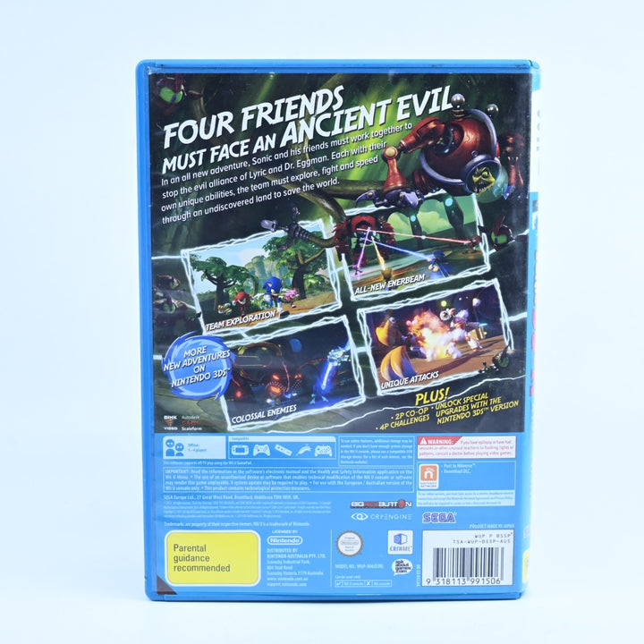 Sonic Boom: Rise of Lyric - Nintendo Wii U Game - PAL - FREE POST!