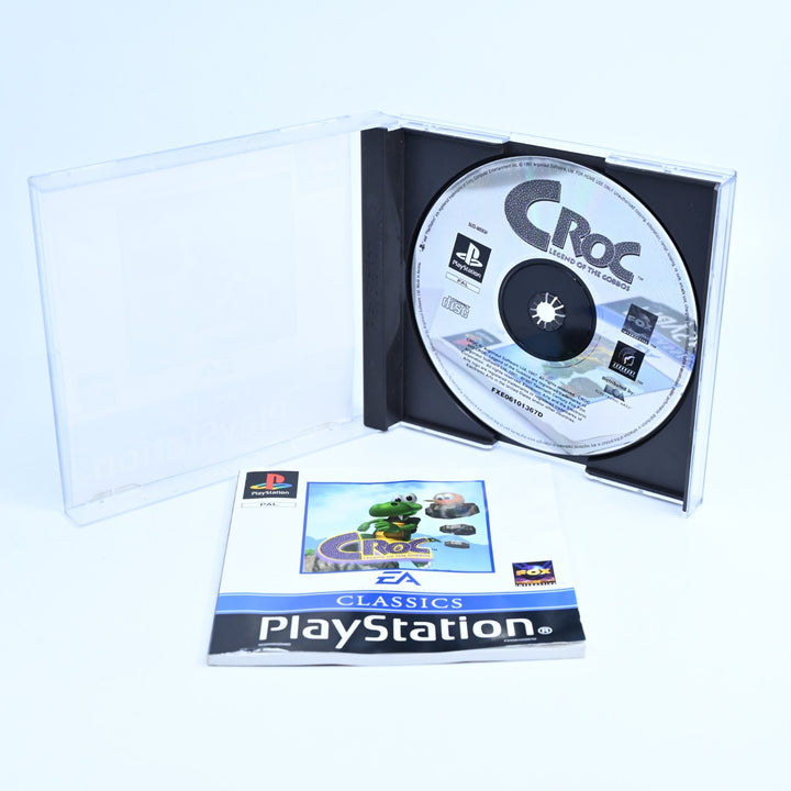 Croc: Legend of the Gobbos - Sony Playstation 1 / PS1 Game + Manual - PAL