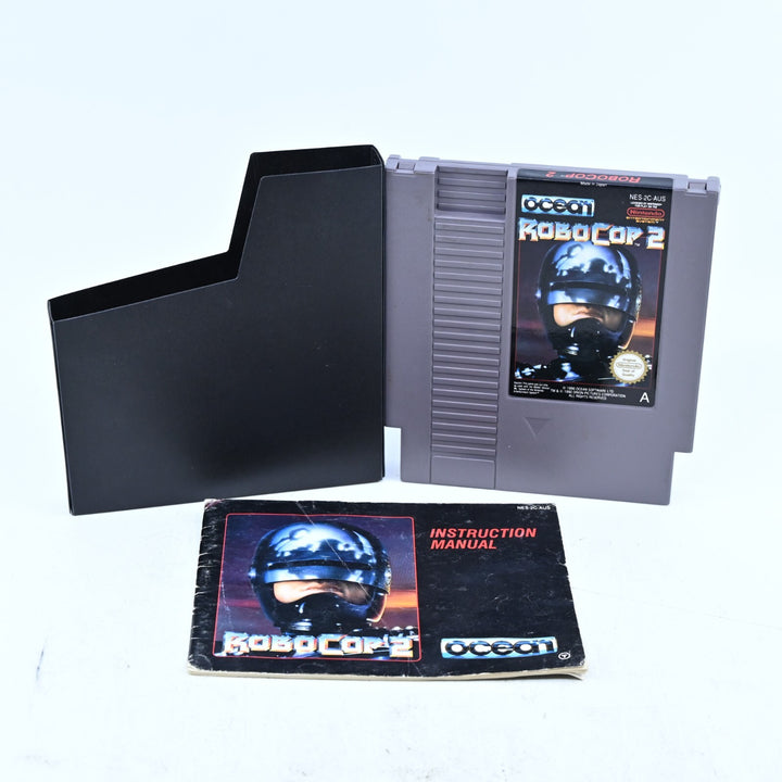 RoboCop 2 - Nintendo Entertainment System / NES Game + Manual - PAL