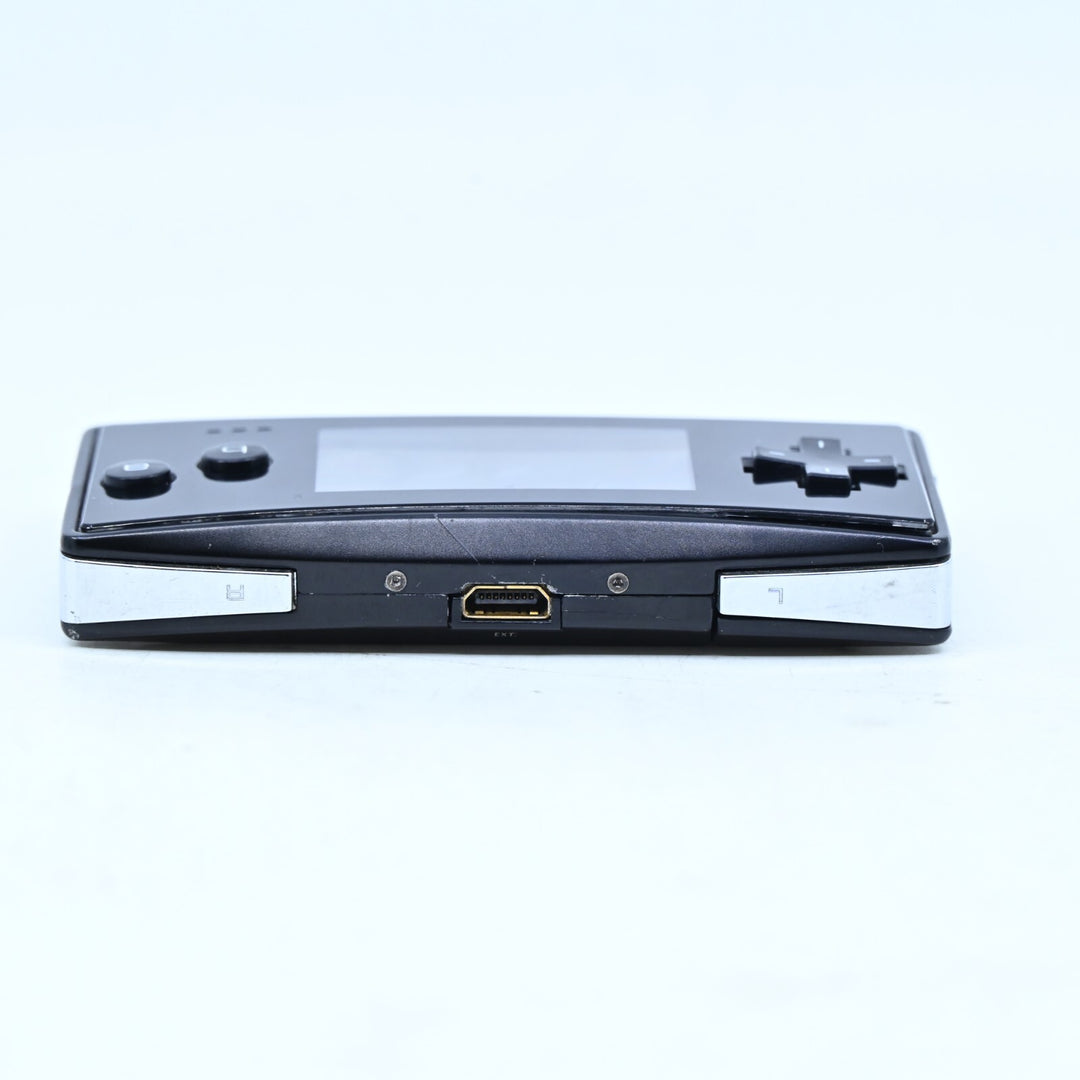 Black - OXY-001 - Nintendo Gameboy Micro Console / GBA Console - PAL