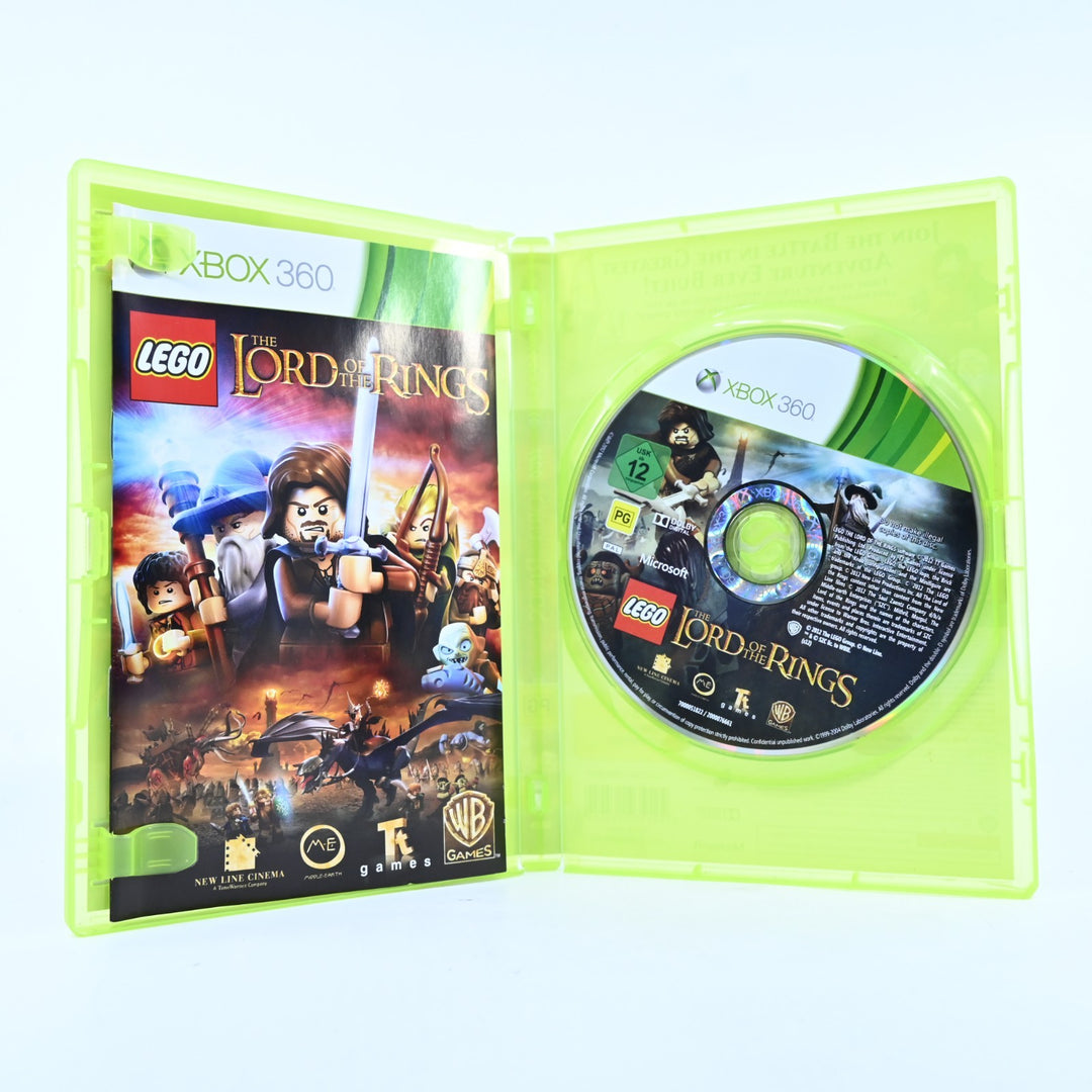 LEGO The Lord of the Rings - Xbox 360 Game + Manual - PAL - MINT DISC!