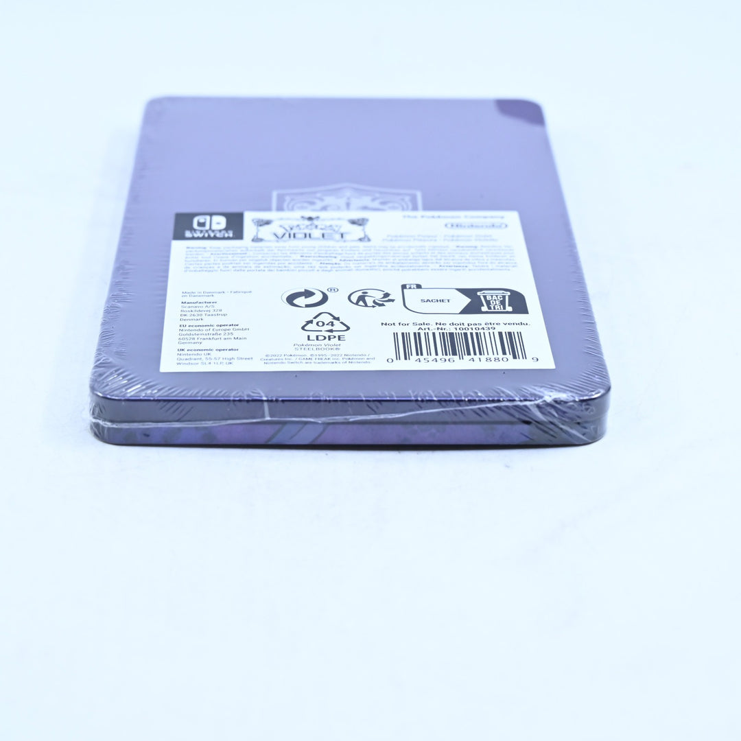SEALED! Pokemon Violet Steelbook - Nintendo Switch Accessory - FREE POST!