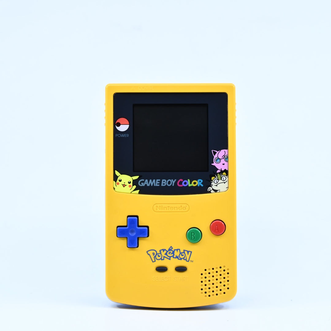 Pokemon Limited Pikachu Edition Boxed Console - Nintendo Gameboy Color Console