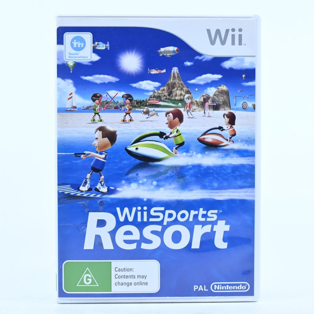 Wii Sports Resort - Nintendo Wii Game + Manual - PAL - MINT DISC!