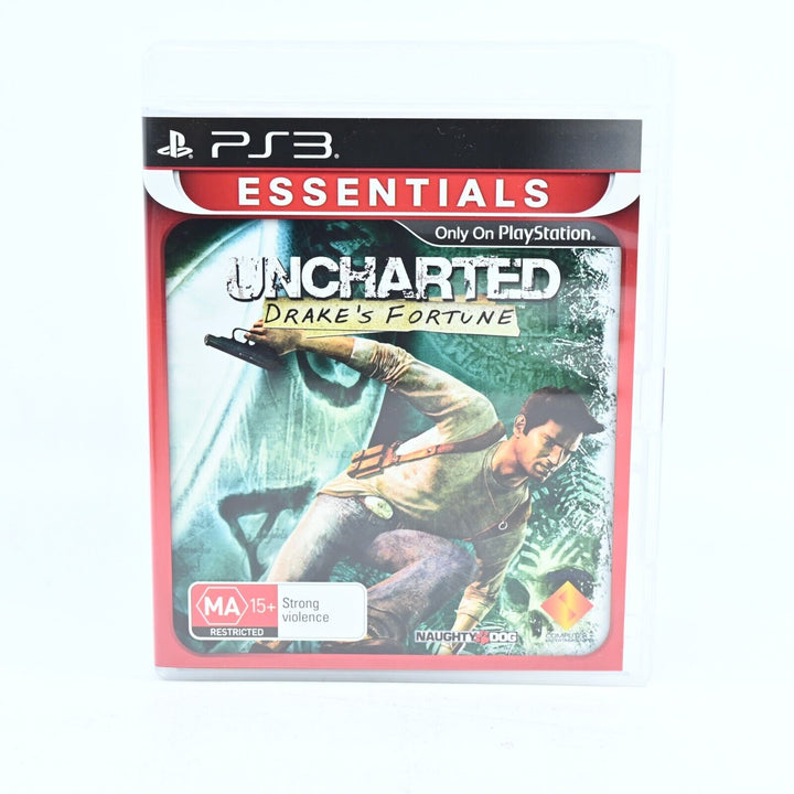 Uncharted: Drake's Fortune - Sony Playstation 3 / PS3 Game + Manual - FREE POST!