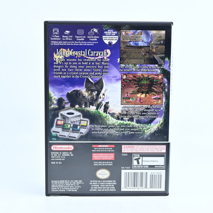 Final Fantasy: Crystal Chronicles - Nintendo Gamecube Game + Manual - NTSC-U/C