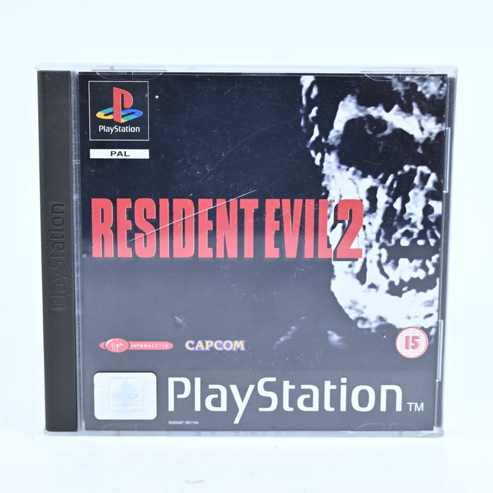 Resident Evil 2 - Sony Playstation 1 / PS1 Game - No Manual - PAL - MINT DISC!
