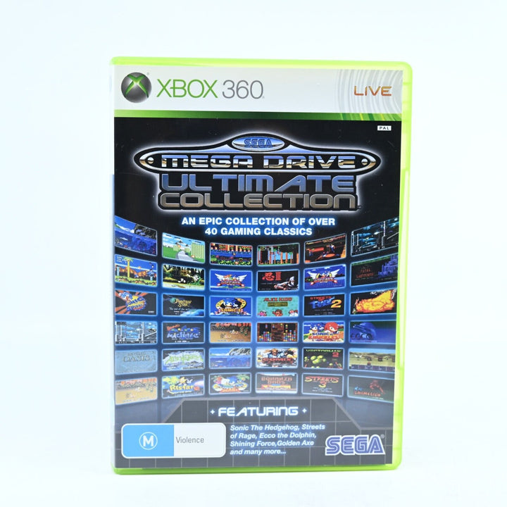 Sega Mega Drive Ultimate Collection - Xbox 360 Game + Manual - PAL - FREE POST!