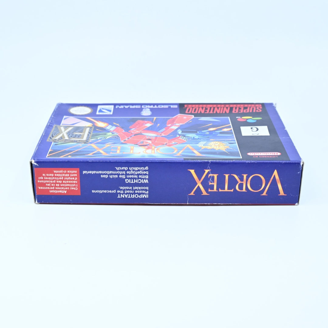 Vortex - Super Nintendo / SNES Boxed Game - PAL - FREE POST!
