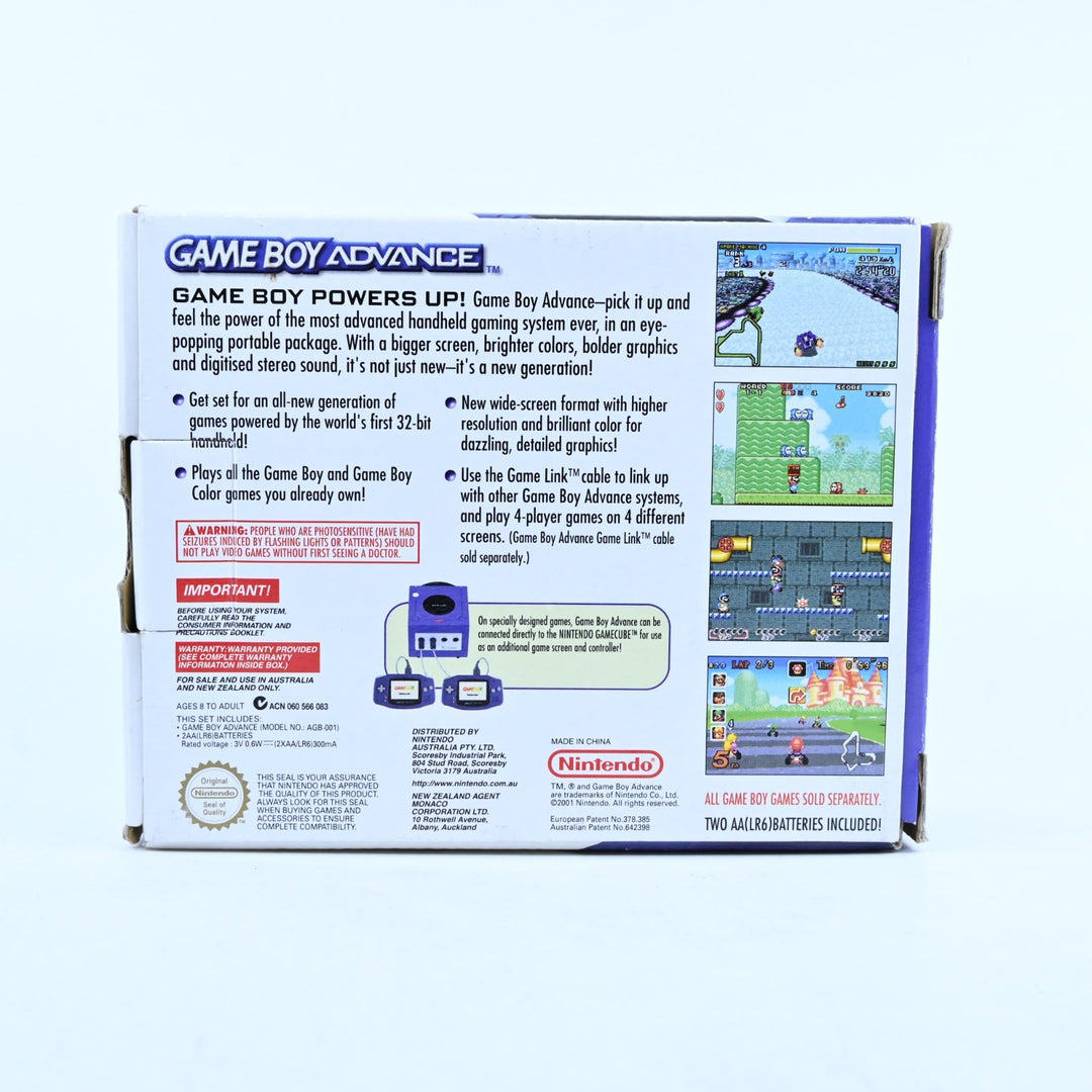 Indigo - Nintendo Gameboy Advance Boxed Console - AGB-001 - FREE POST!