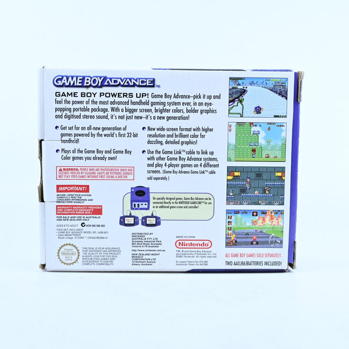 Indigo - Nintendo Gameboy Advance Boxed Console - AGB-001 - FREE POST!
