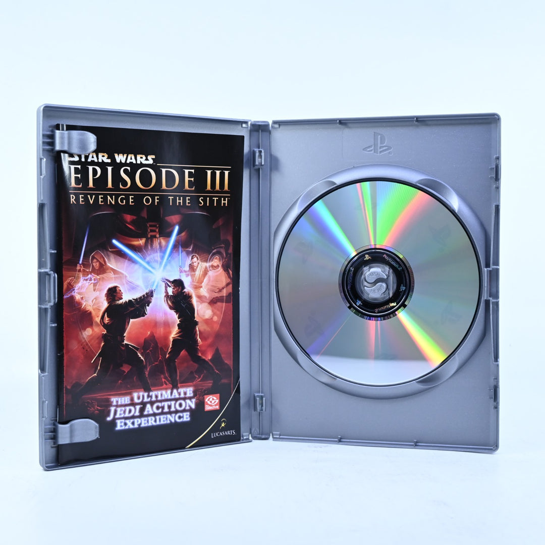 Star Wars: Episode III Revenge of the Sith - PS2 Game + Manual - PAL