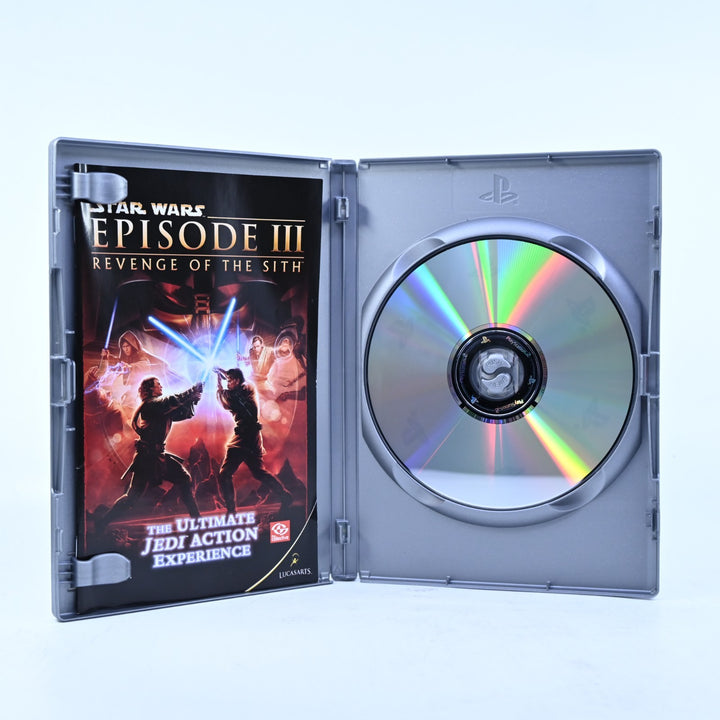 Star Wars: Episode III Revenge of the Sith - PS2 Game + Manual - PAL
