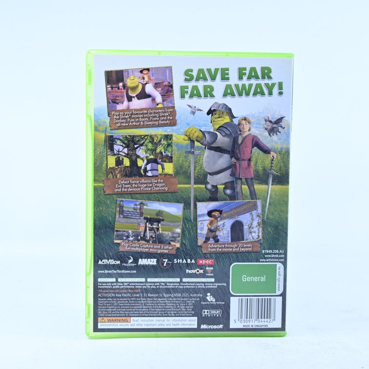 Shrek The Third - Xbox 360 Game + Manual - PAL - MINT DISC!