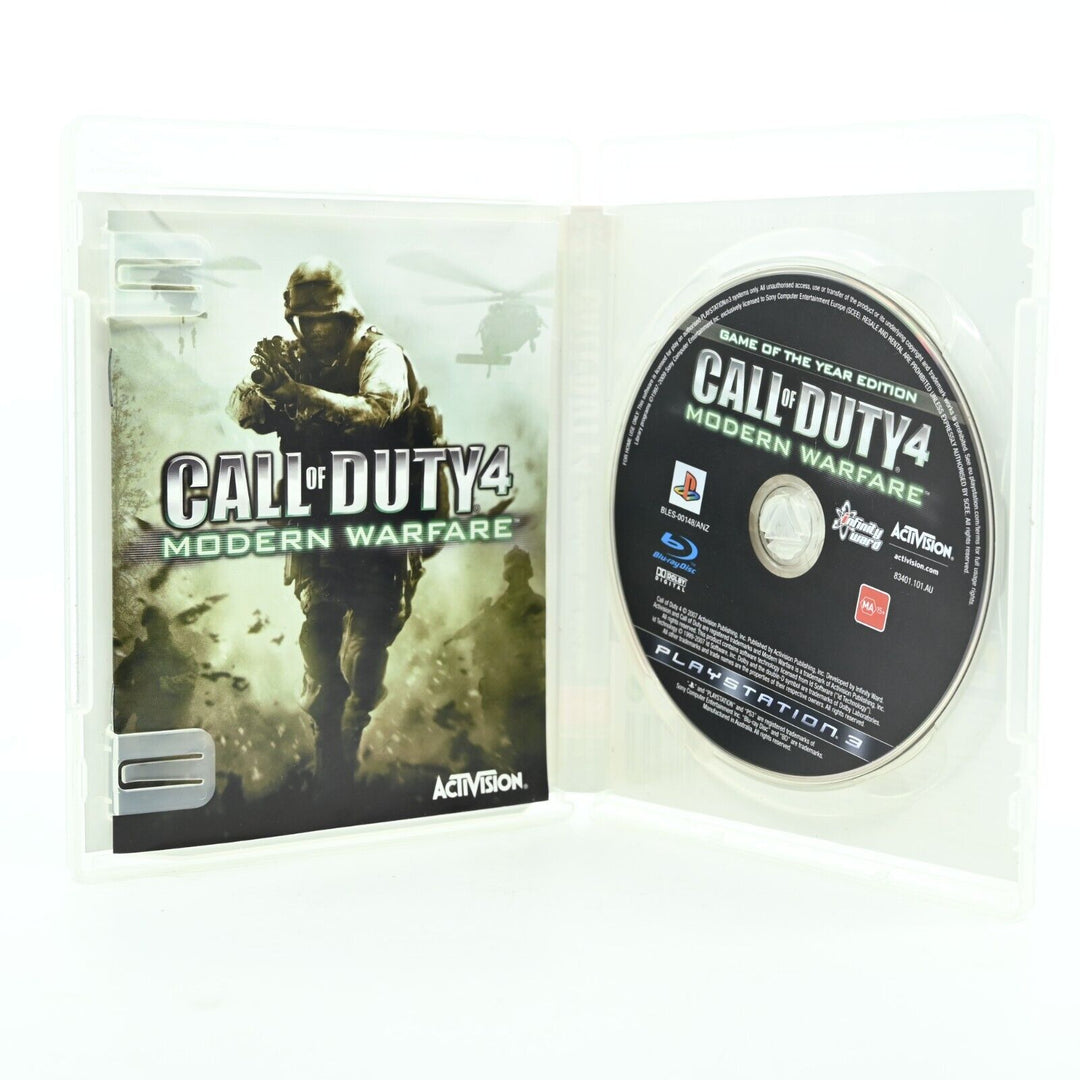 Call of Duty 4: Modern Warfare GOTY Edition - Sony Playstation 3 / PS3 Game