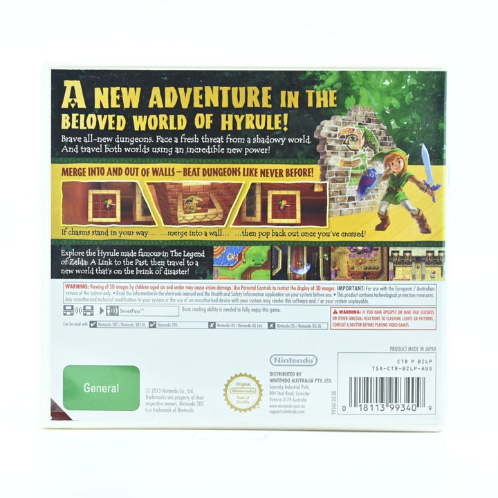 The Legend of Zelda: A Link Between Worlds - Nintendo 3DS Game - PAL