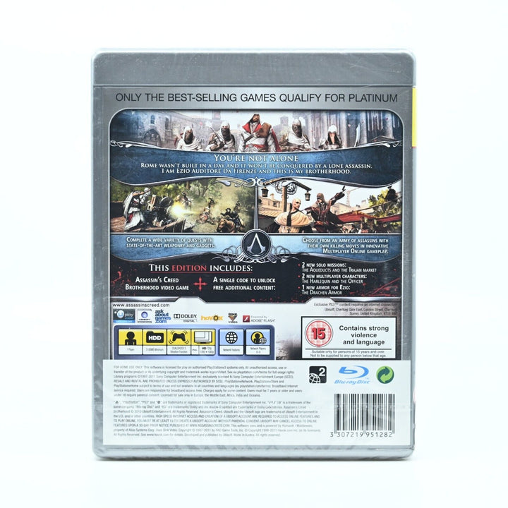 SEALED! Assassin's Creed: Brotherhood - Sony Playstation 3 / PS3 Game