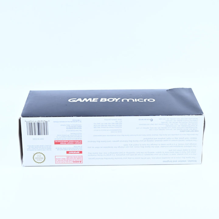 OXY-001 Black - Nintendo Gameboy Micro Boxed Console - FREE POST!
