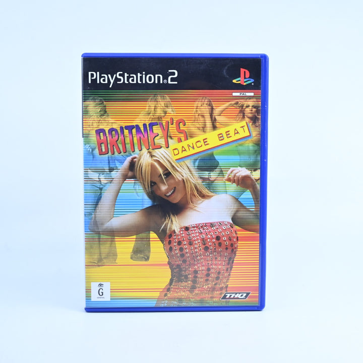 Britney's Dance Beat  - Sony Playstation 2 / PS2 Game + Manual - MINT DISC!