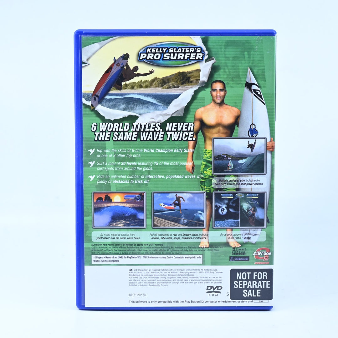 Kelly Slater's Pro Surfer - Sony Playstation 2 / PS2 Game + Manual - PAL