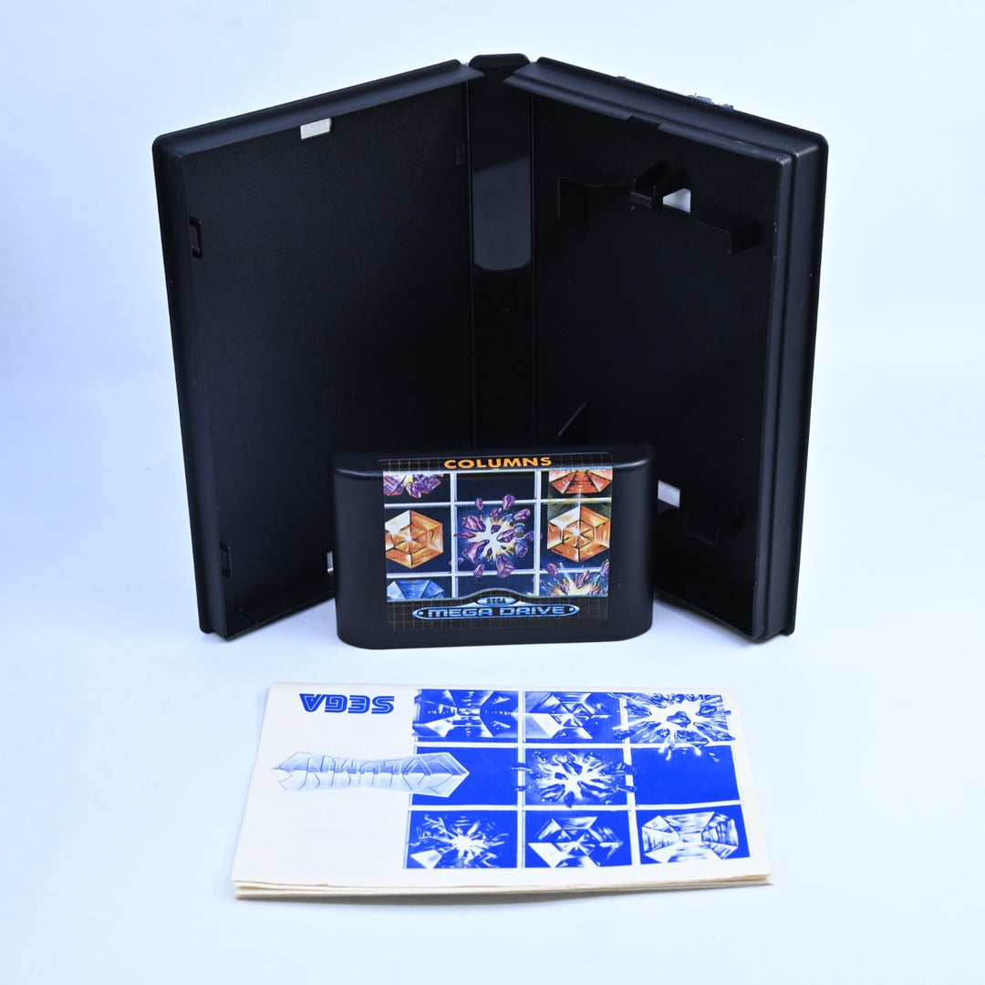 Columns - Sega Mega Drive Game + Manual - PAL - FREE POST!